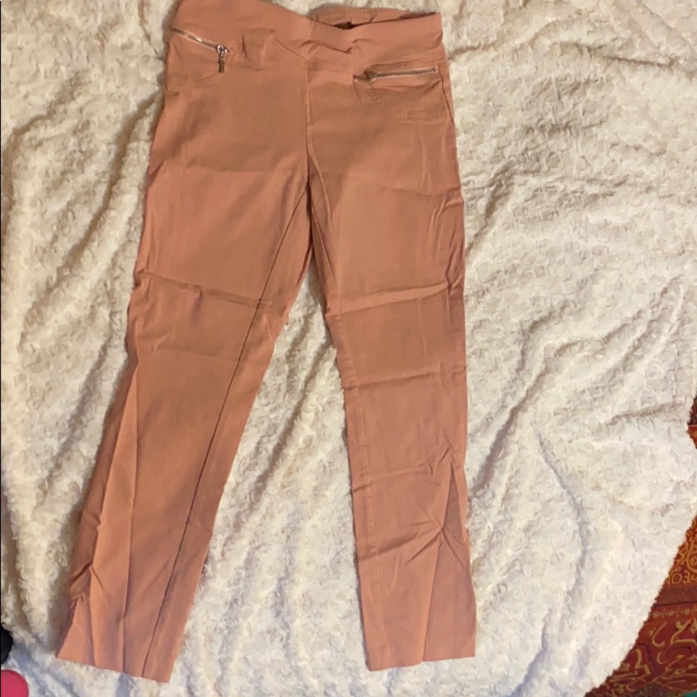 Salmon/pinkish Pants